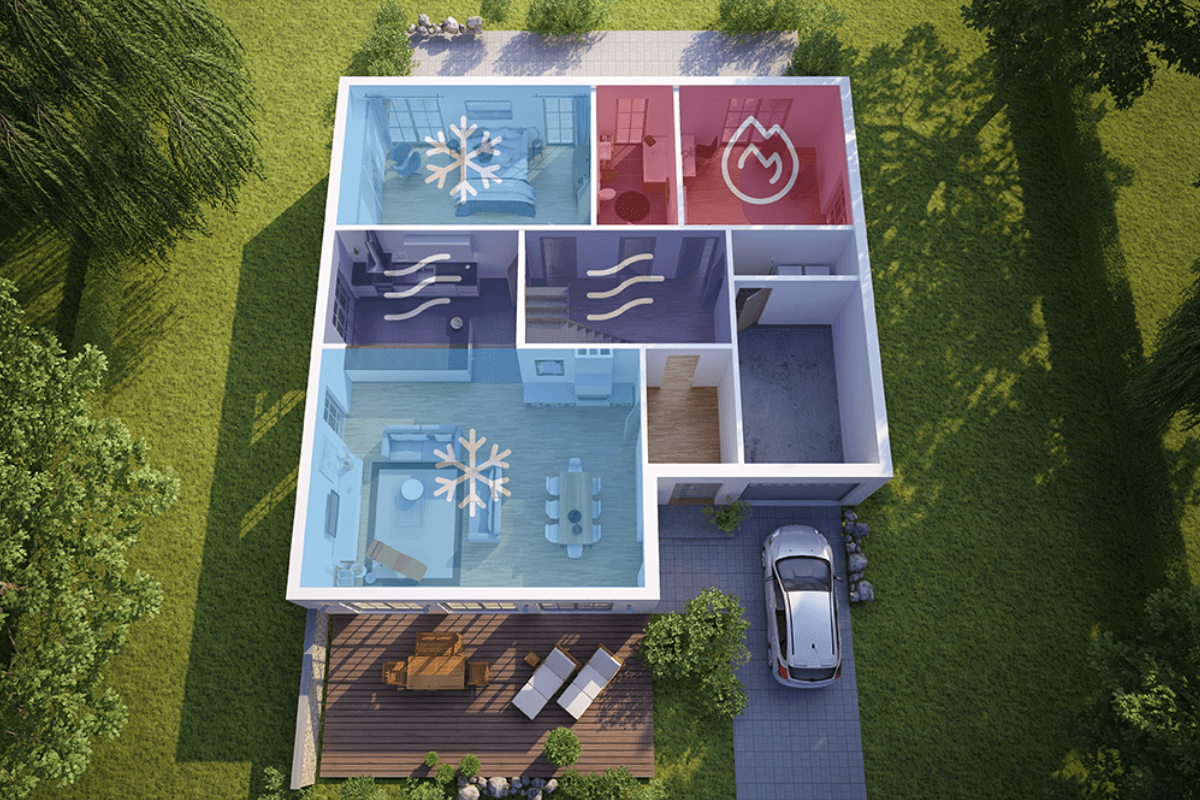 Zoned Comfort – Precise Temperature Control